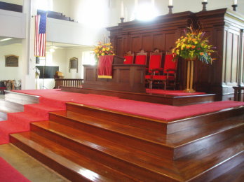カワイアハオ教会～祭壇