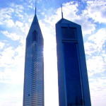 シティエリアの超高層ビル～エミレーツタワーなのだ！